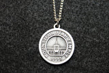 Bountiful Temple Necklace, Temple of The Church of Jesus Christ of Latter Day Saints, LDS Temple Necklace, LDS jewelry, Mormon Jewelry