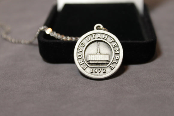 Provo Temple Necklace, Temple of The Church of Jesus Christ of Latter Day Saints, Provo Utah, LDS Temple Necklace, LDS jewelry, LDS gift