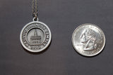 Nauvoo Temple Necklace, Temple of The Church of Jesus Christ of Latter Day Saints, LDS Temple Necklace, LDS jewelry, Stand Ye in Holy Places