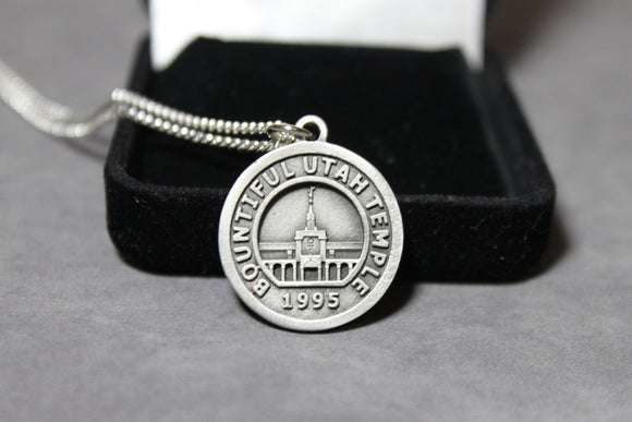 Bountiful Temple Necklace, Temple of The Church of Jesus Christ of Latter Day Saints, LDS Temple Necklace, LDS jewelry, Mormon Jewelry