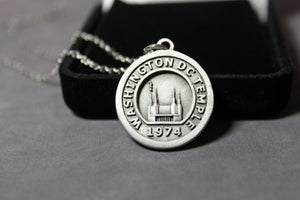 Washington DC Temple Necklace, Temple of The Church of Jesus Christ of Latter Day Saints, LDS Temple Necklace, LDS jewelry, lds gift