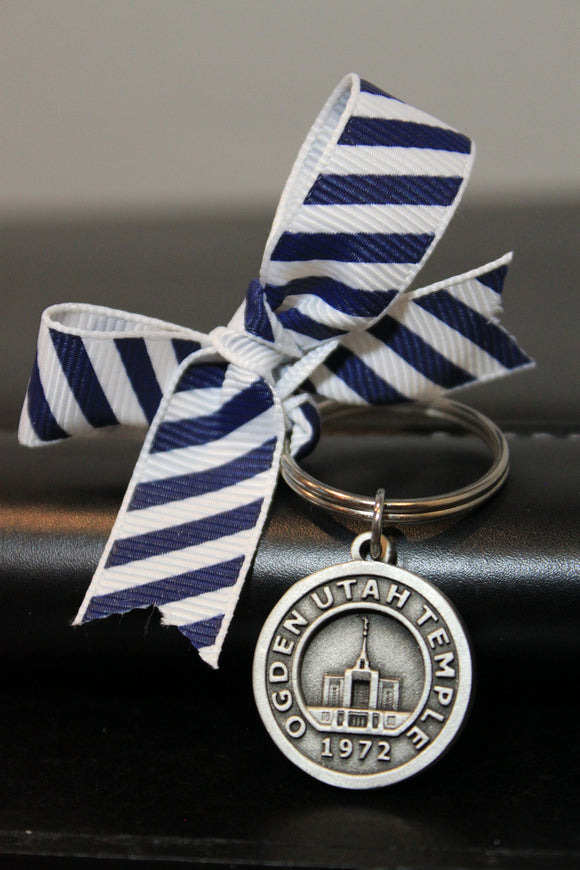 Temple Keychain, Temple of The Church of Jesus Christ of Latter Day Saints, Stand Ye in Holy Places, LDS gift, LDS Temple Keychain