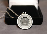 Customized Nauvoo Temple Necklace, Temple of The Church of Jesus Christ of Latter Day Saints, LDS Temple Necklace, LDS Gift, LDS jewelry