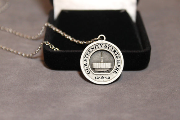 Customized Provo Temple Necklace, Temple of The Church of Jesus Christ of Latter Day Saints, LDS Temple Necklace, LDS jewelry, LDS Gift