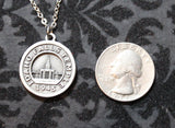 Idaho Falls Temple Necklace, Temple of The Church of Jesus Christ of Latter Day Saints, LDS Temple Necklace, Stand in Holy Places, LDS gift
