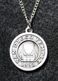 San Diego Temple Necklace, Temple of The Church of Jesus Christ of Latter Day Saints, LDS Temple Necklace, lds gift, Stand Ye in Holy Places
