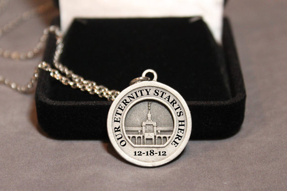 Customized Bountiful Temple Necklace, Temple of The Church of Jesus Christ of Latter Day Saints, Customized LDS Temple Necklace, LDS Gift