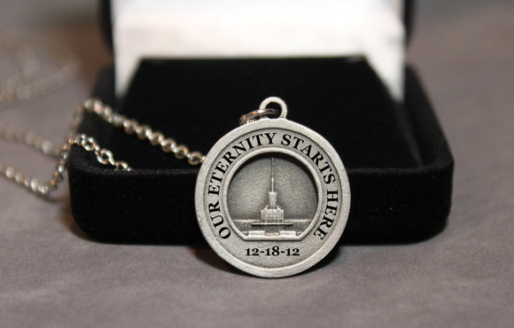 Customized Atlanta Temple Necklace, Temple of The Church of Jesus Christ of Latter Day Saints, LDS Temple Necklace, LDS Christmas gift