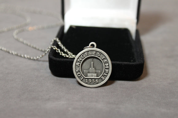 Los Angeles Temple Necklace, Temple of The Church of Jesus Christ of Latter Day Saints, LDS Temple Necklace, LDS gift, Stand in Holy Places